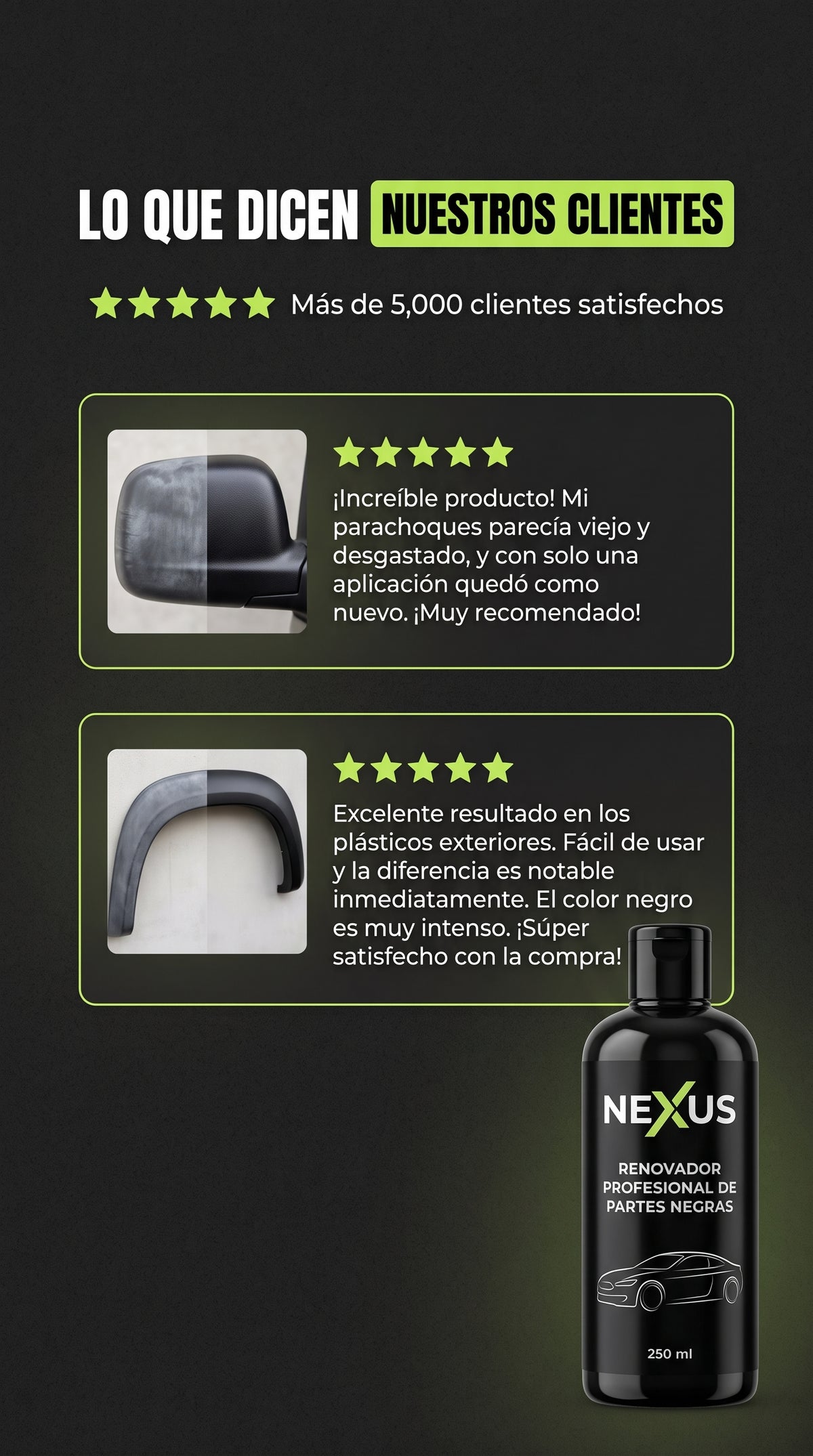 Opiniones de clientes