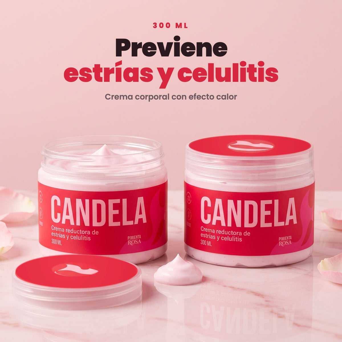 Candela 300 ml: previene estrías y celulitis