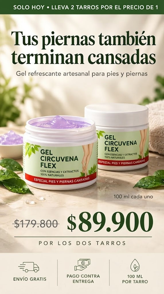 Gel Circuvena Flex 2x1 por $89.900