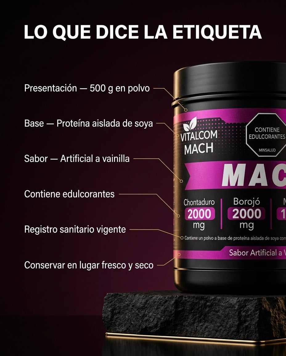 Lo que dice la etiqueta